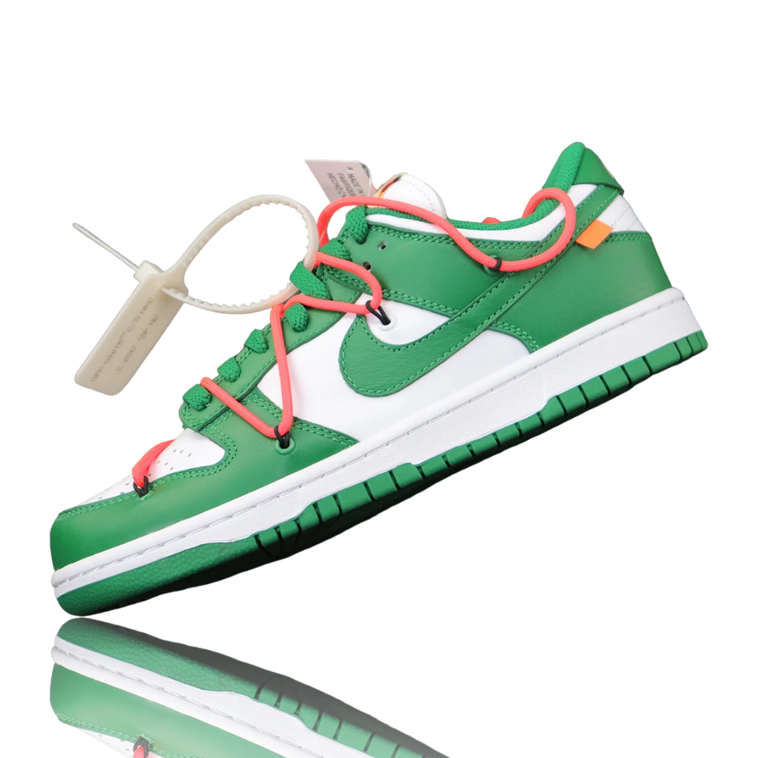 Off-White x SB Dnk Low 'Pine Green'