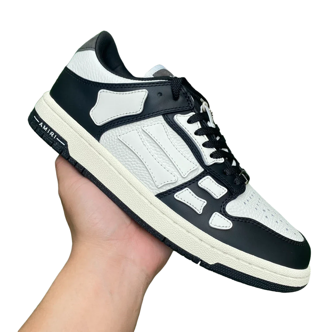 Amiri Skel Top Low 'Black White'