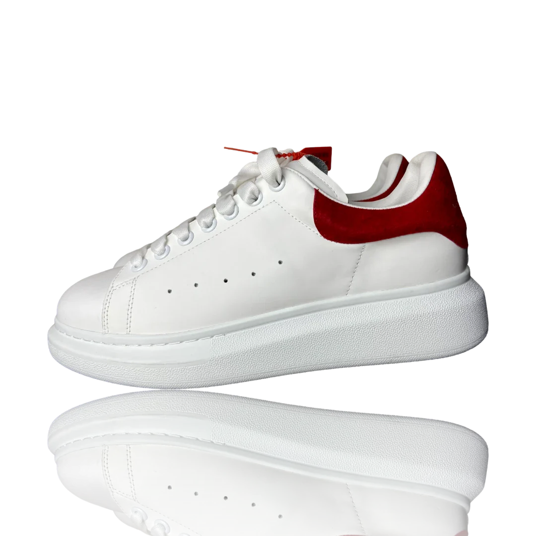 McQueen Oversized 'White Lust Red'