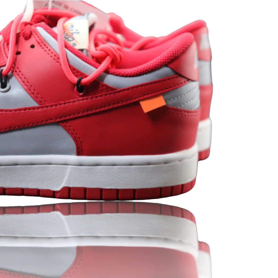 Off-White x SB Dnk Low 'University Red'
