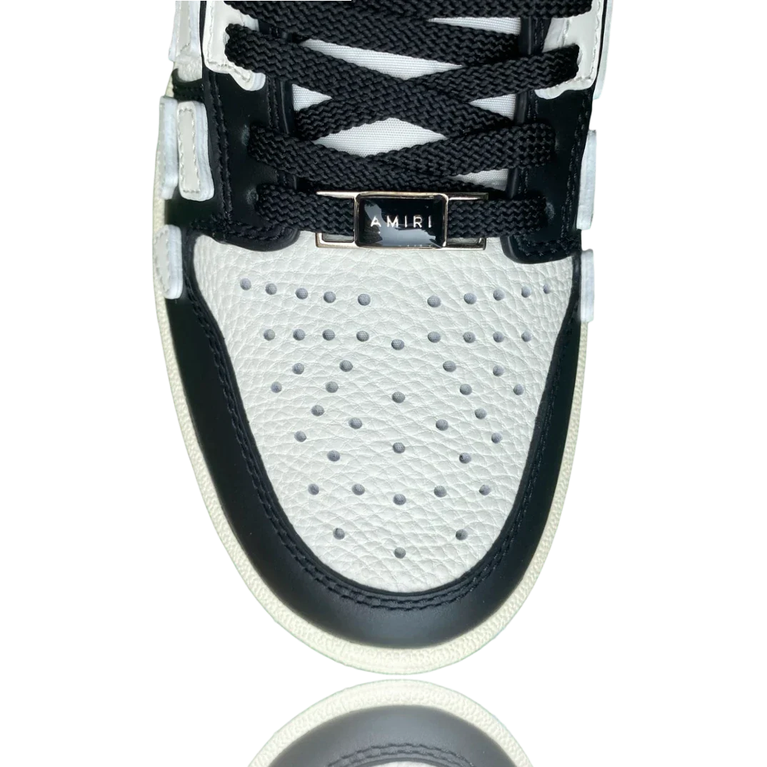 Amiri Skel Top Low 'Black White'