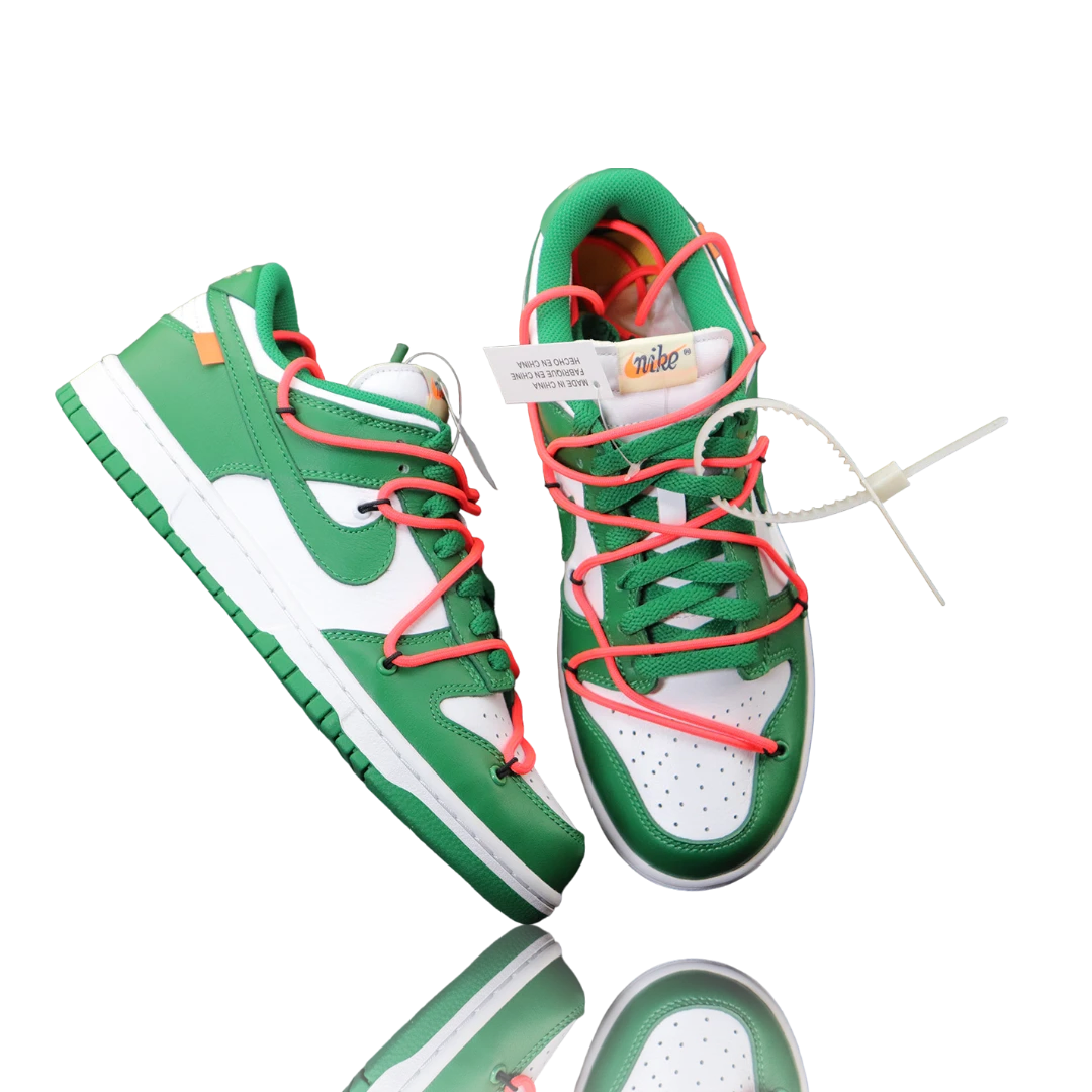 Off-White x SB Dnk Low 'Pine Green'