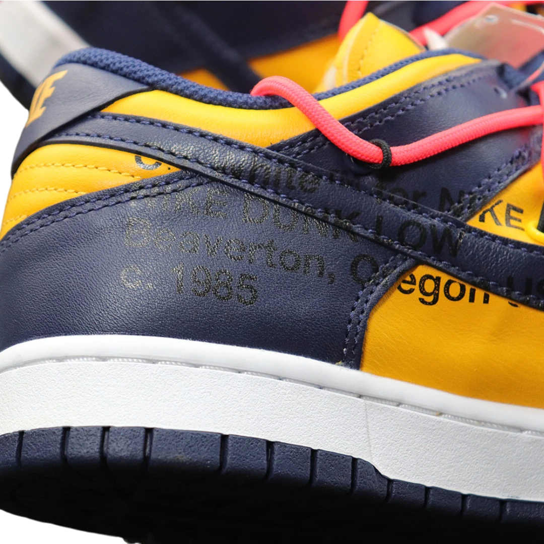 Off-White x SB Dnk Low 'University Gold'