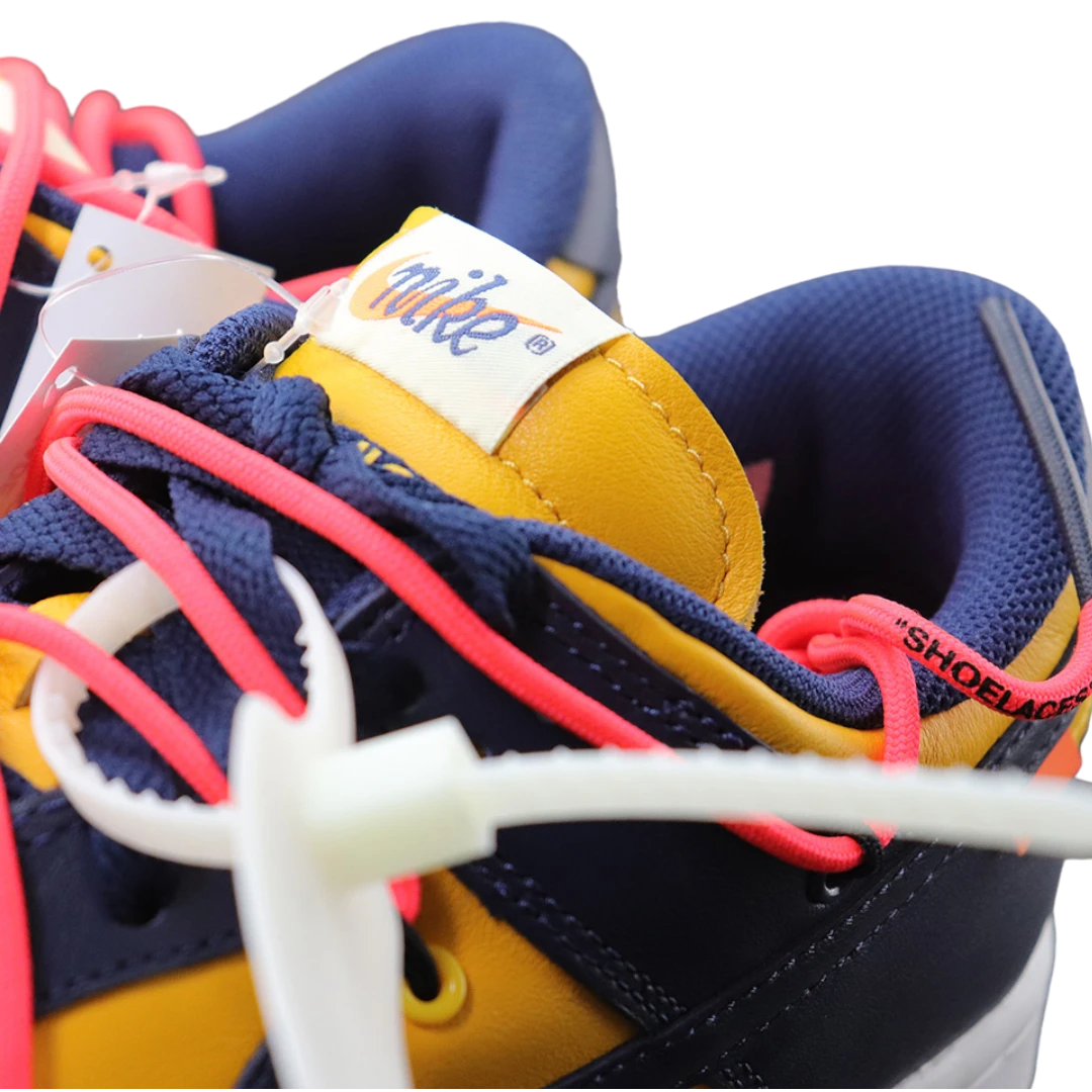 Off-White x SB Dnk Low 'University Gold'