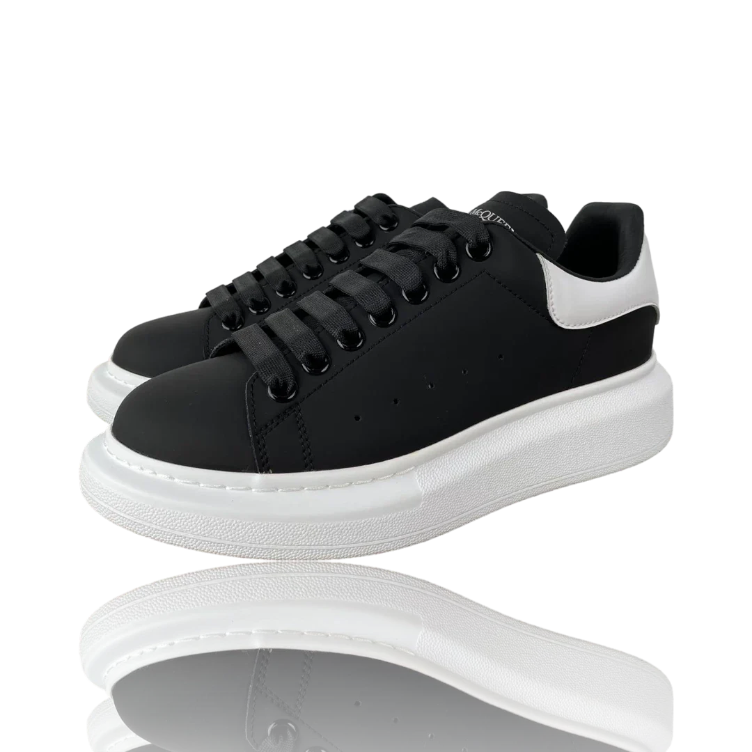 McQueen Oversized Sneaker 'Black White White'