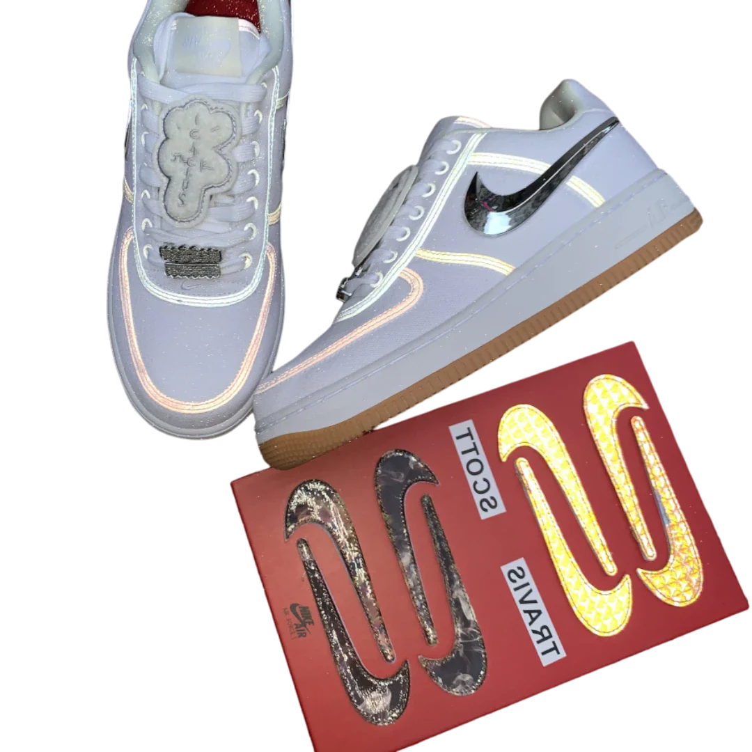 Travis Scott x AF1 Low 'White'