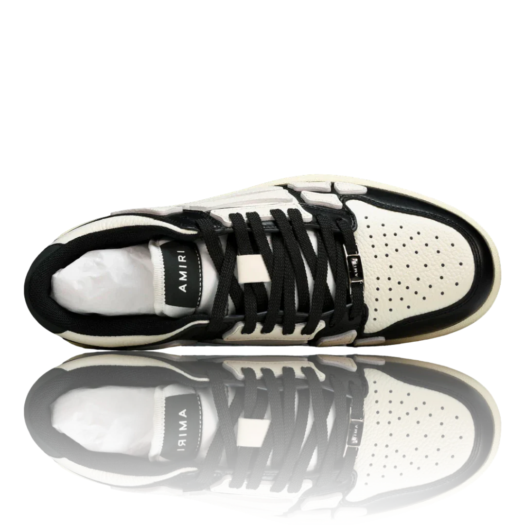 Amiri Skel Top Low 'Black White'