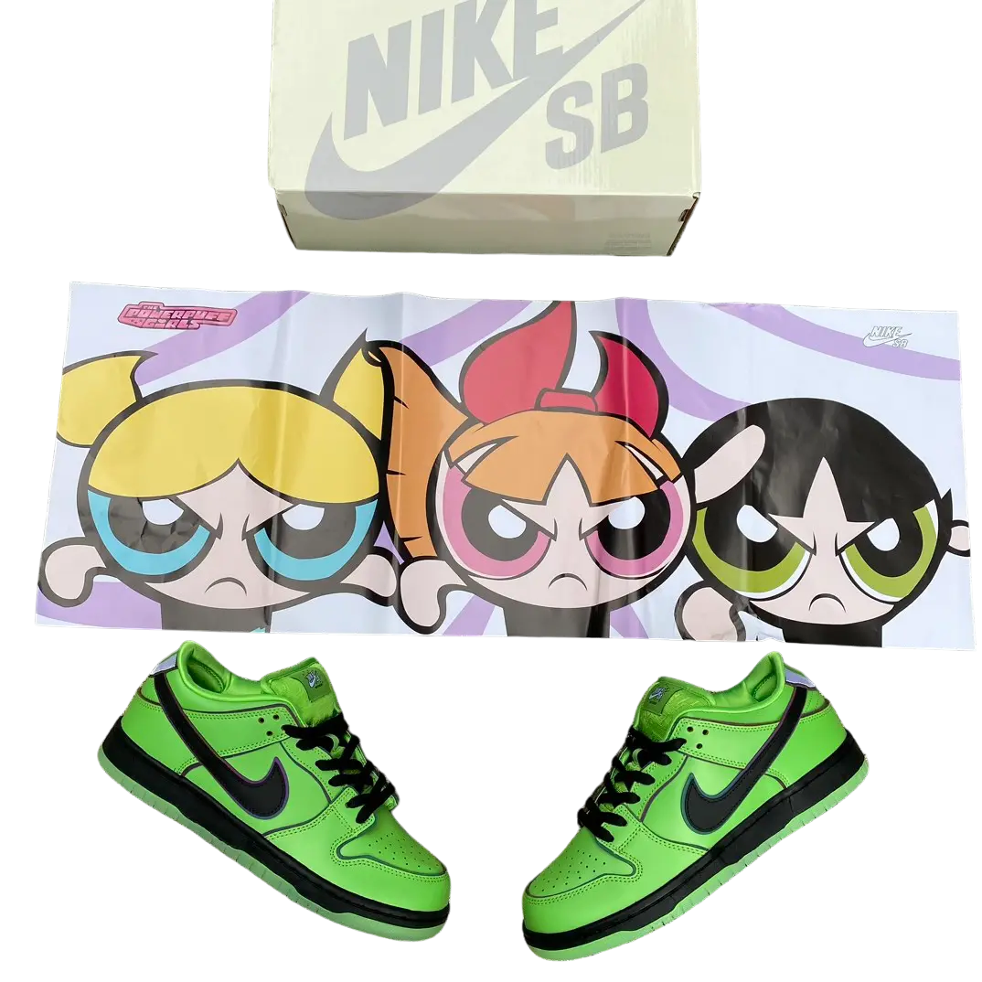 PowerPuff Girls x SB Dnk Low 'Buttercup'