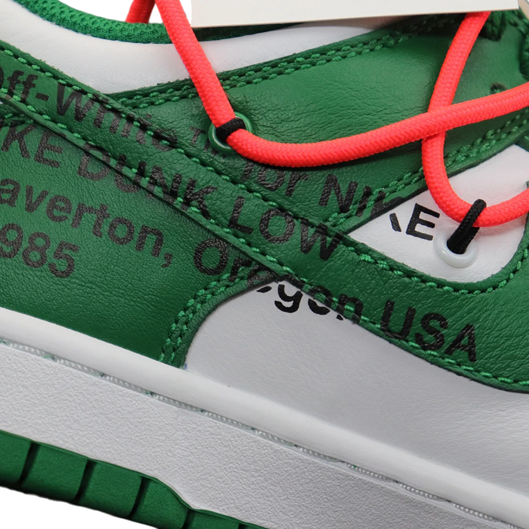 Off-White x SB Dnk Low 'Pine Green'