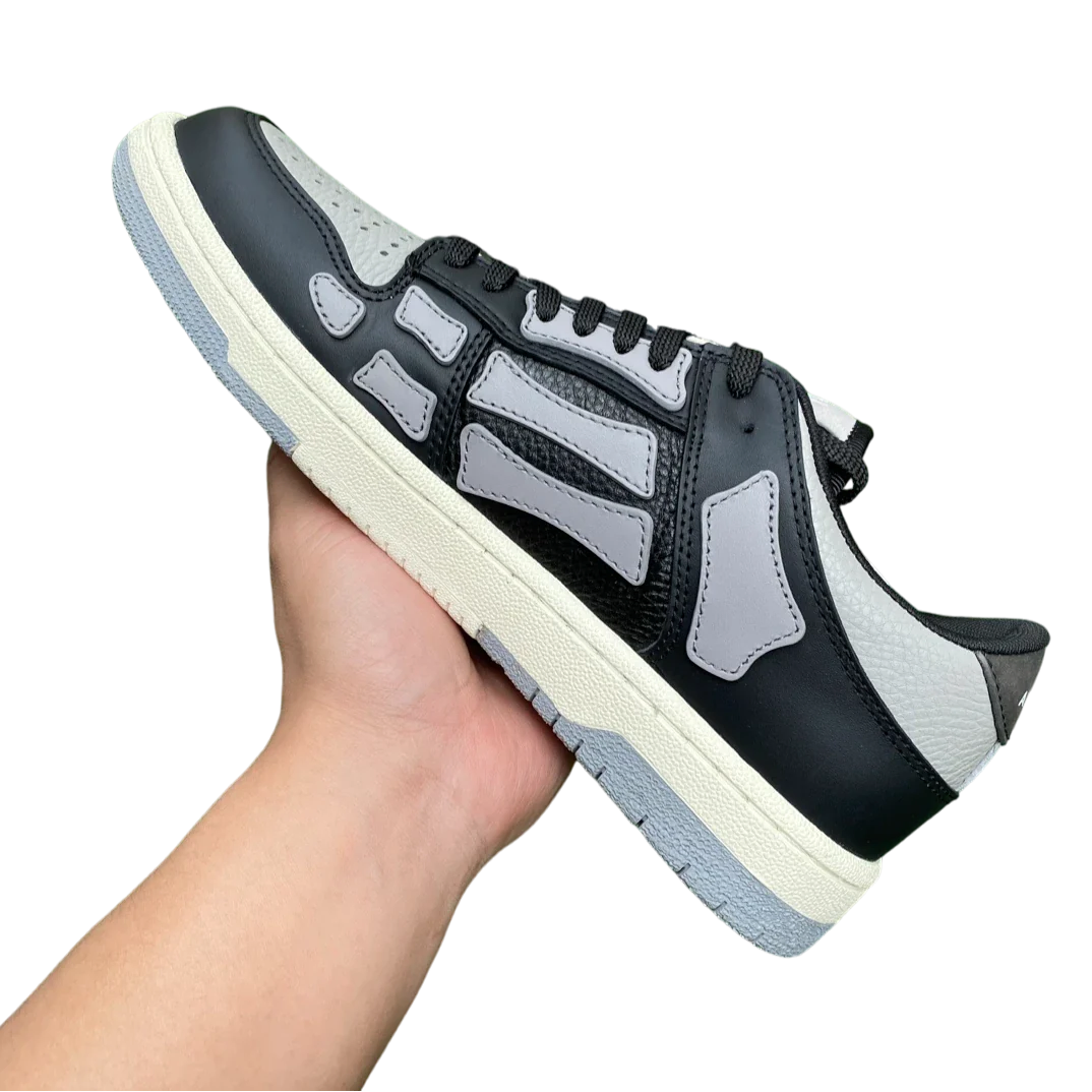 Amiri Skel Top Low 'Black Grey'