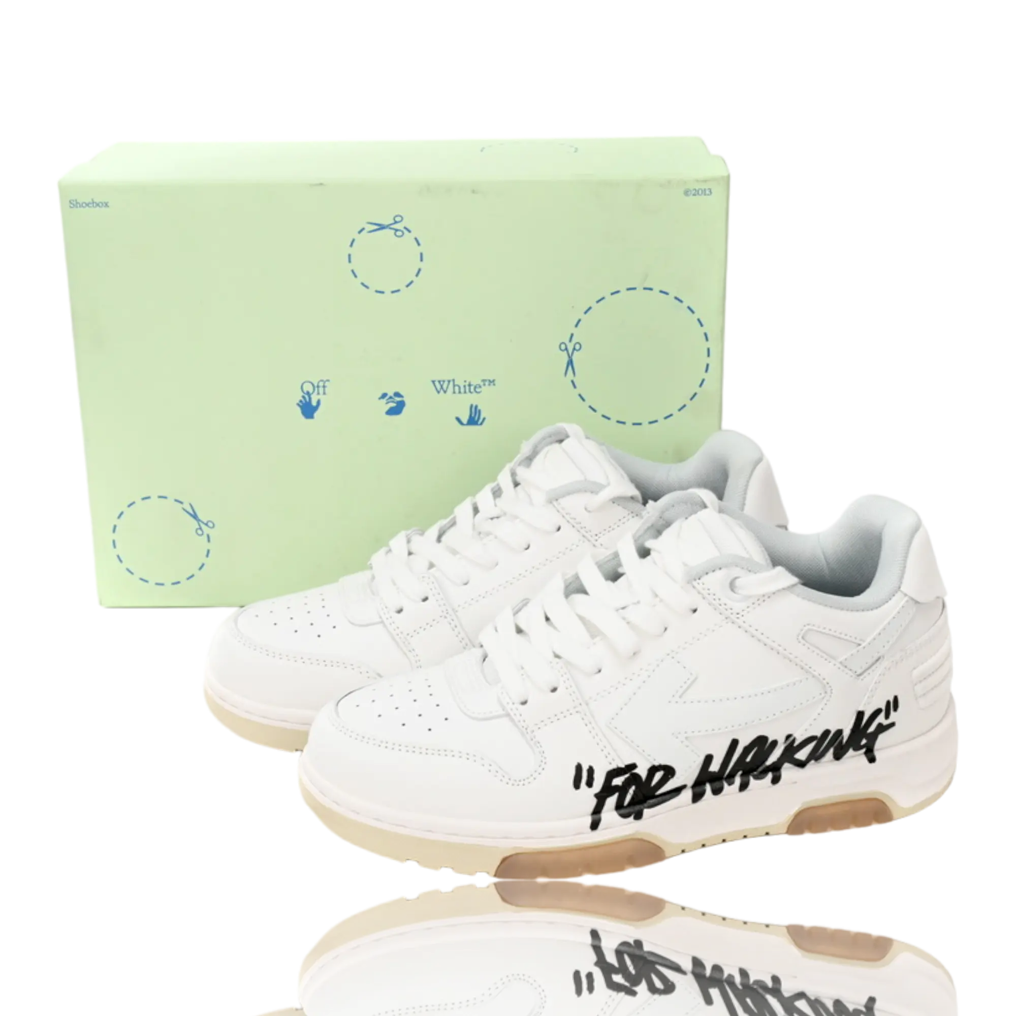 Off-White Out Of Office Low Top 'For Walking' White