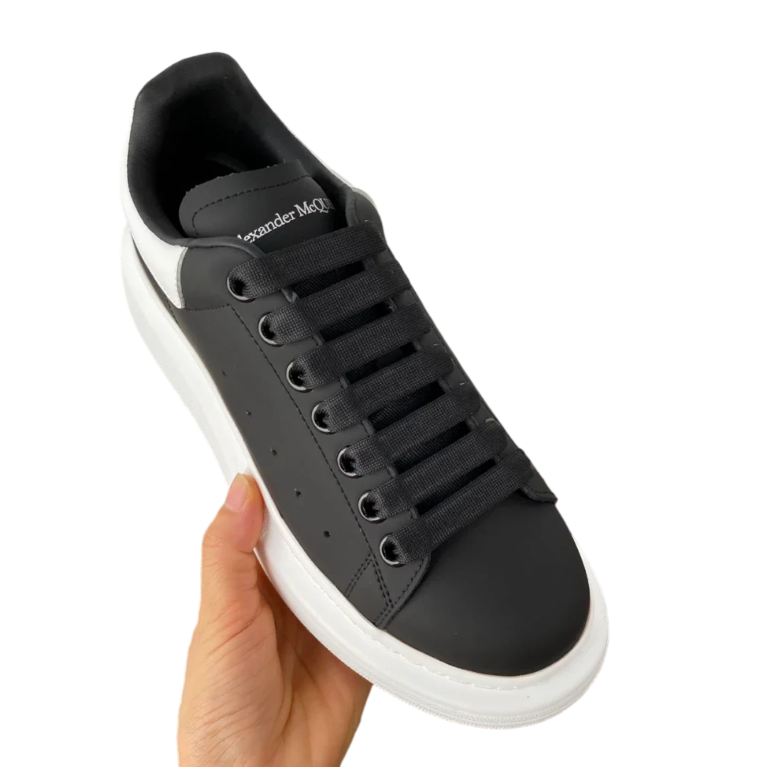McQueen Oversized Sneaker 'Black White White'