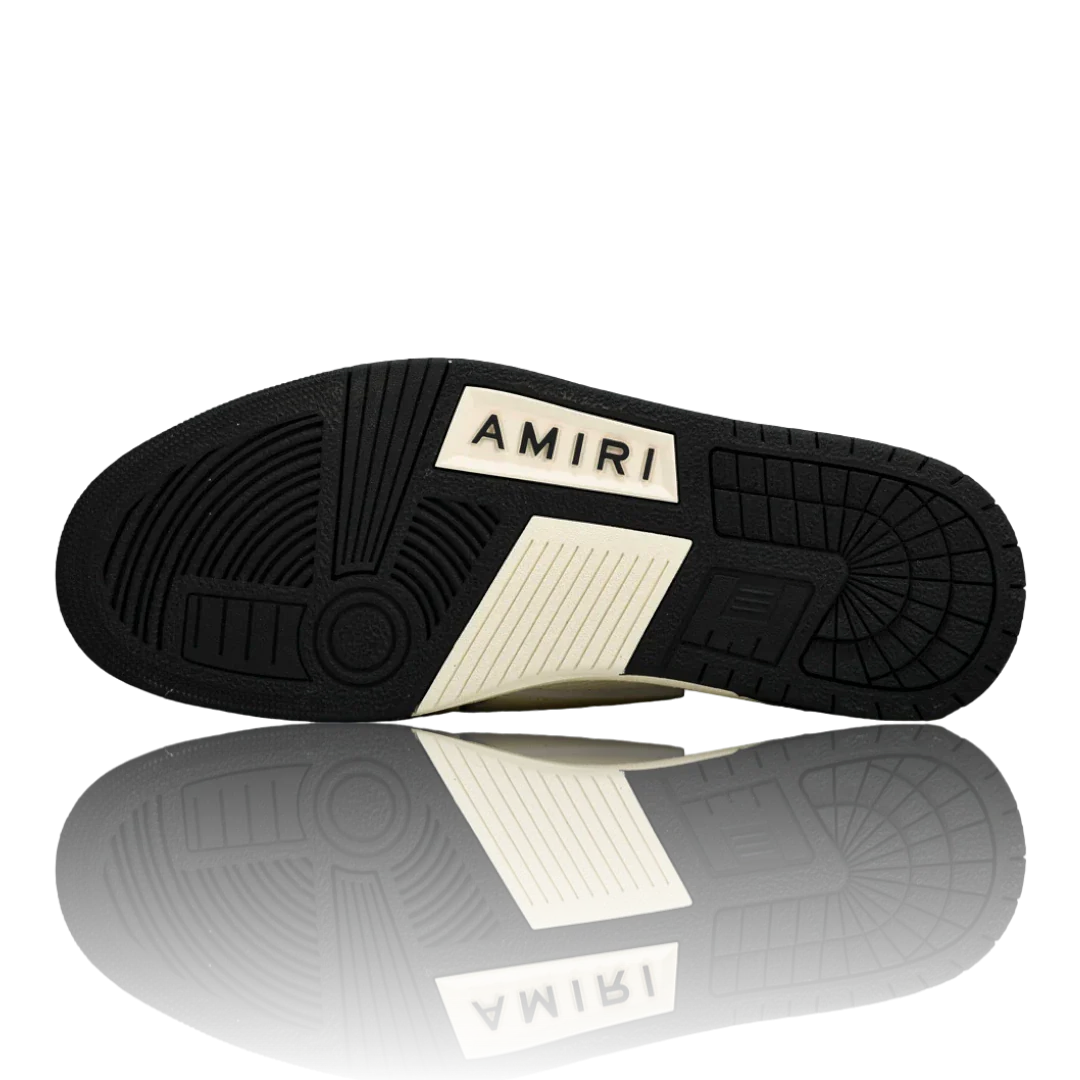 Amiri Skel Top Low 'Black White'