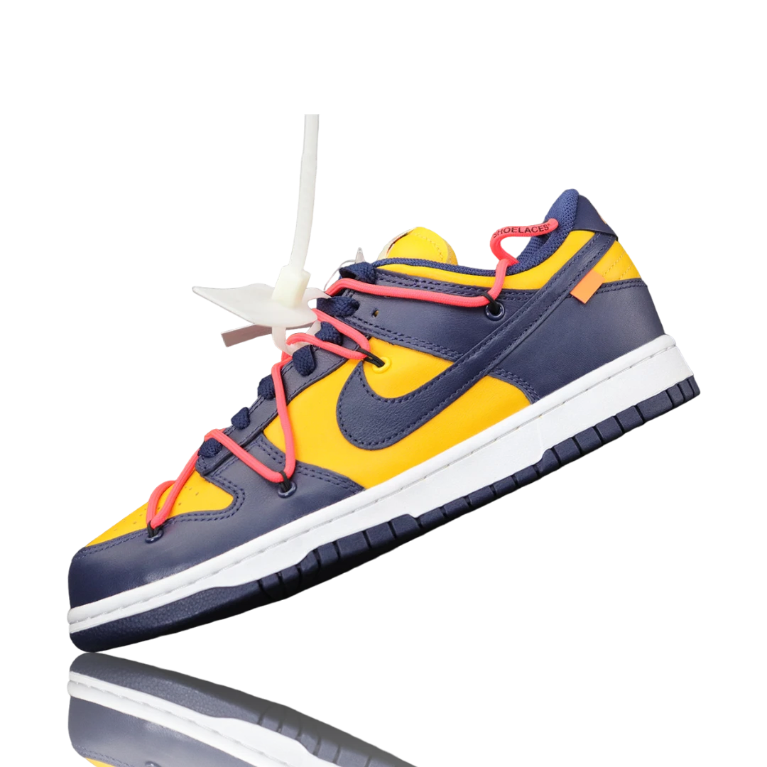 Off-White x SB Dnk Low 'University Gold'