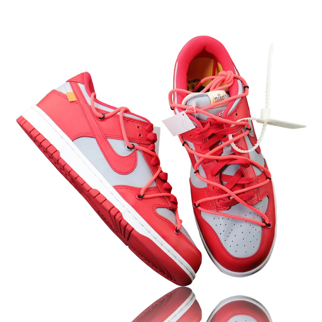 Off-White x SB Dnk Low 'University Red'