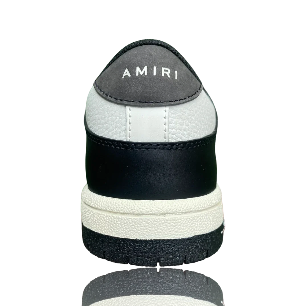 Amiri Skel Top Low 'Black White'
