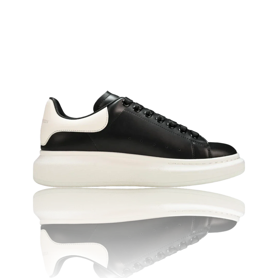 McQueen Oversized Sneaker 'Black White White'