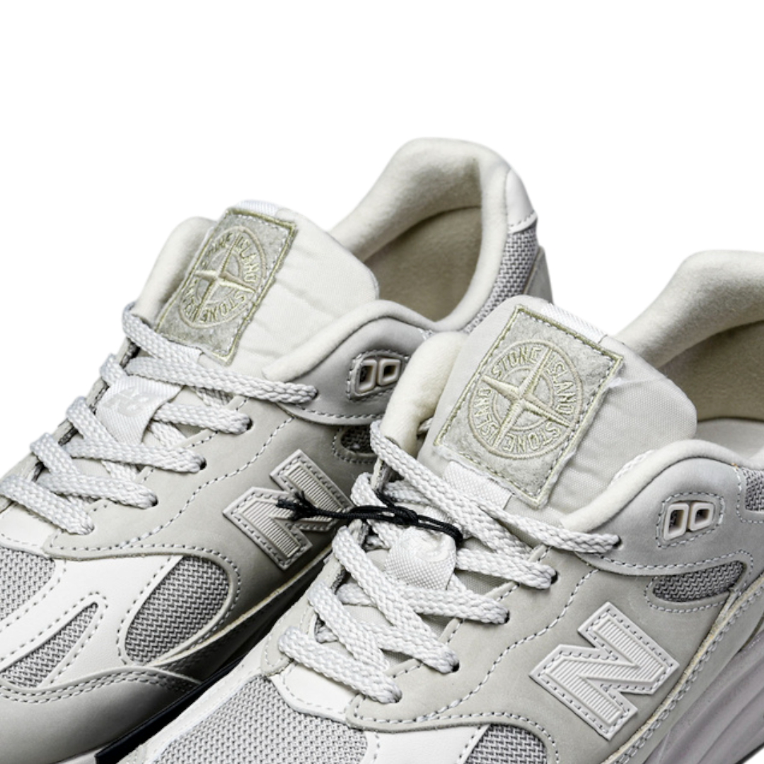 NB 991v2 MiUK x Stone Island 'Ghost Pack Sand'