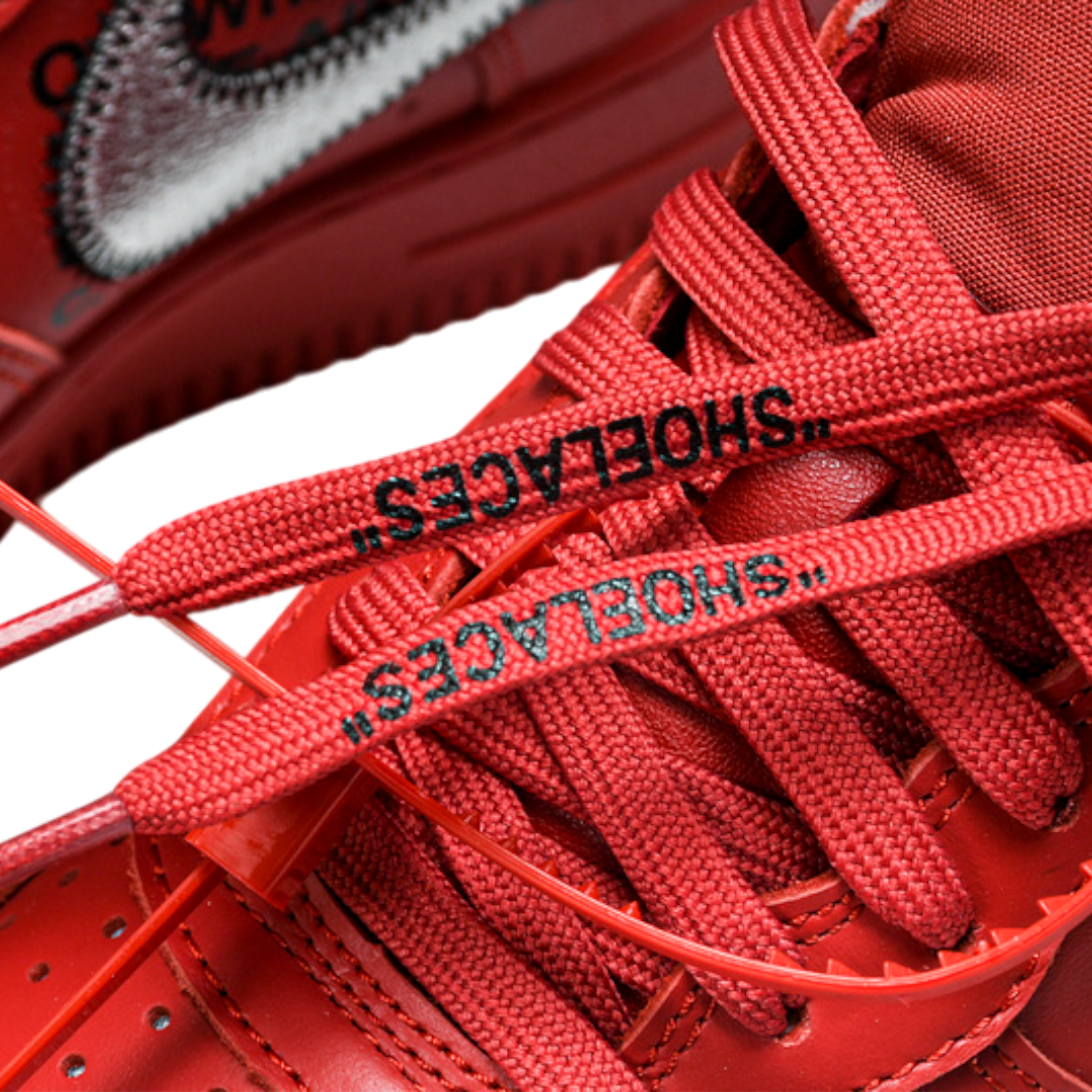 Off-White x AF1 'Red' (Unreleased)