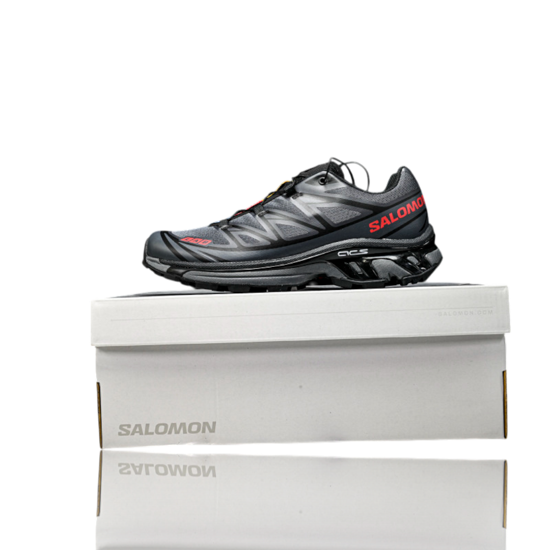 Salomon x JJJJound XT-6 'Black Fiery Red'