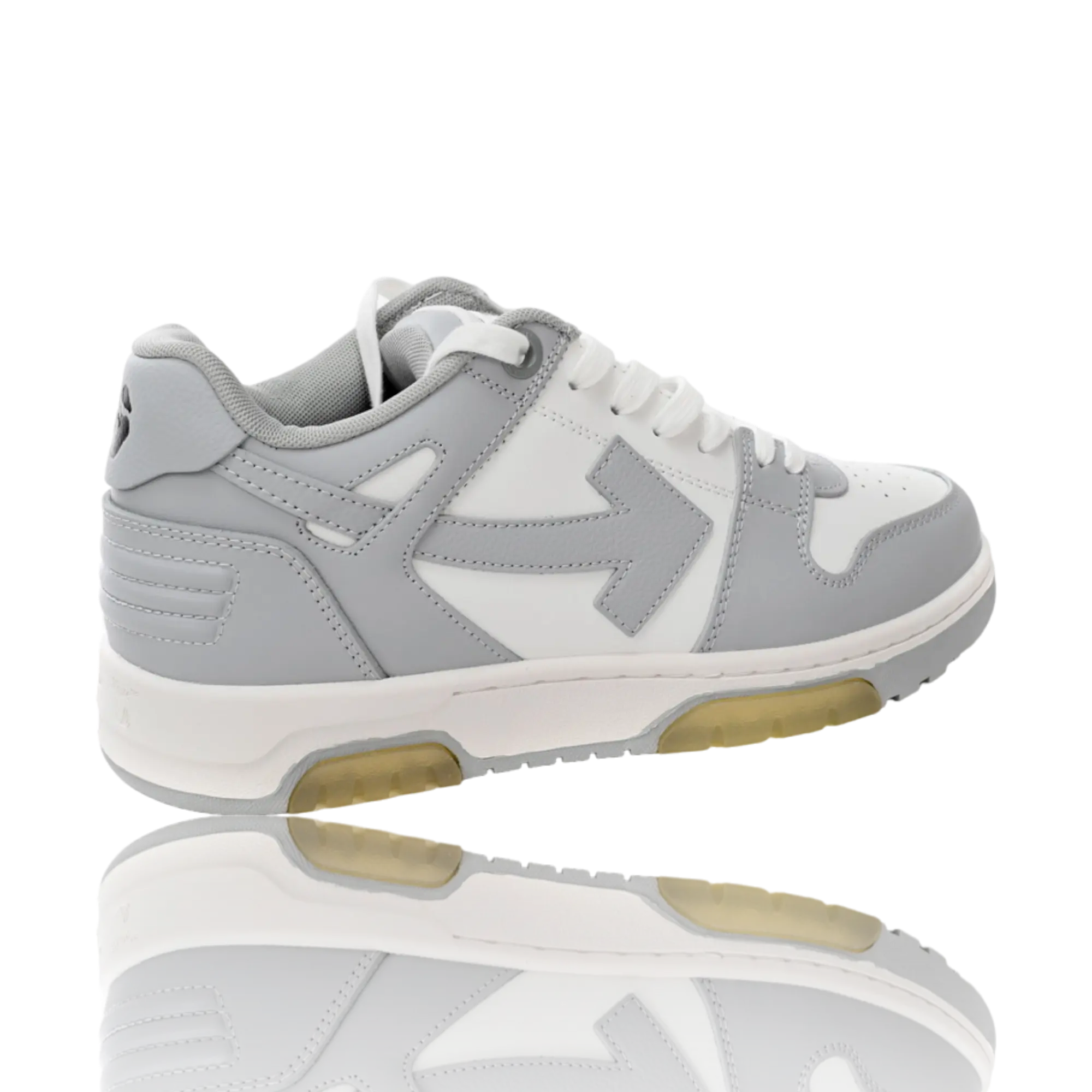 Off-White Out Of Office Low Top 'Grey White'