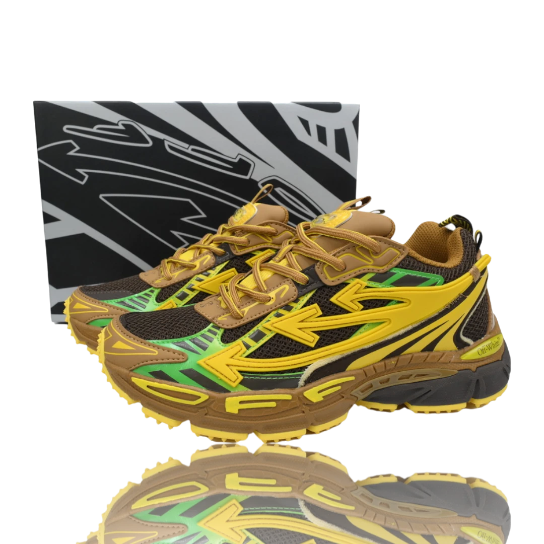 Off-White Be Right back 'Yellow Brown'