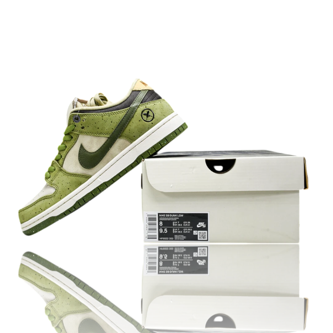 Yuto Horigome x SB Dnk Low 'Asparagus'