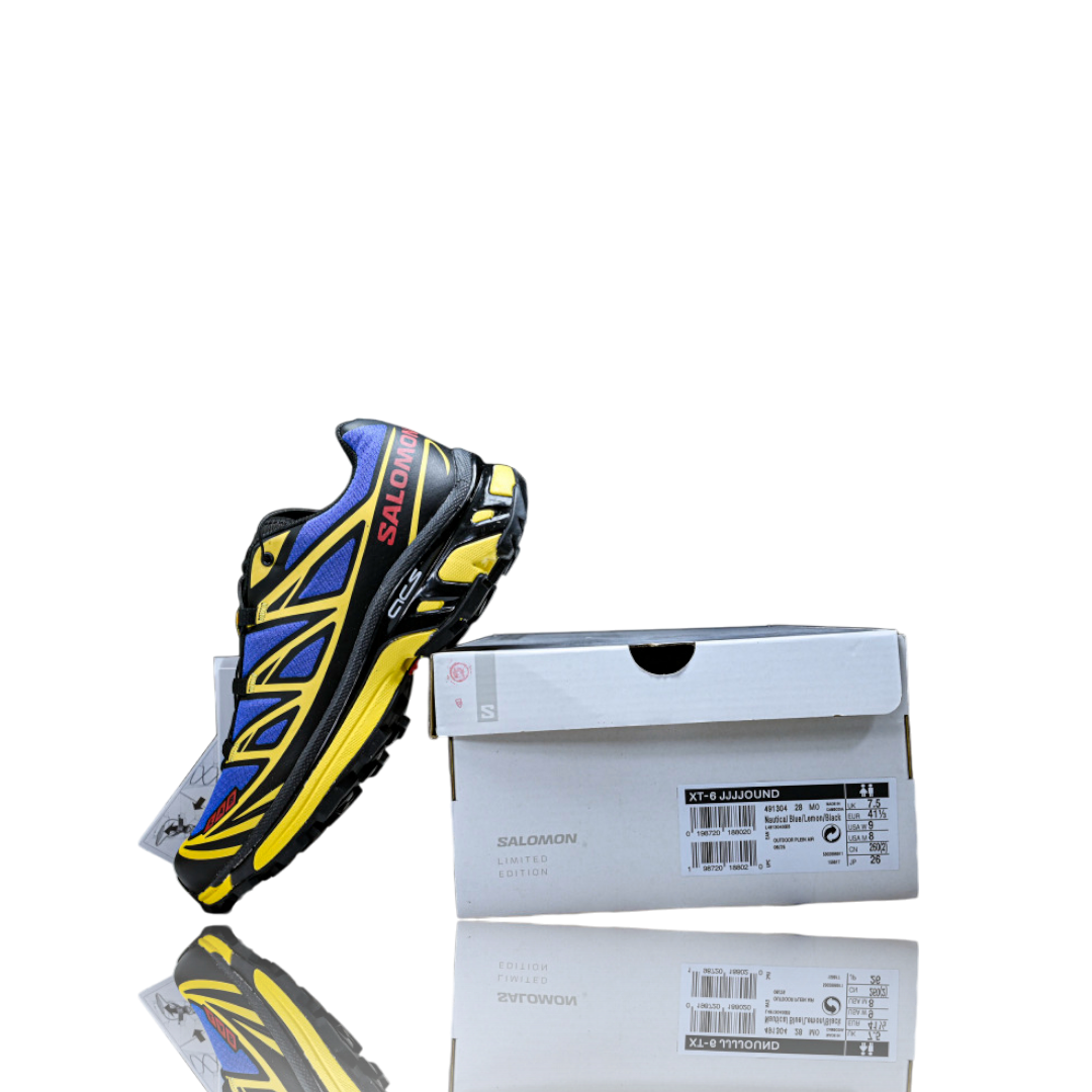 Salomon x JJJJound XT-6 'Nautical Blue Lemon'