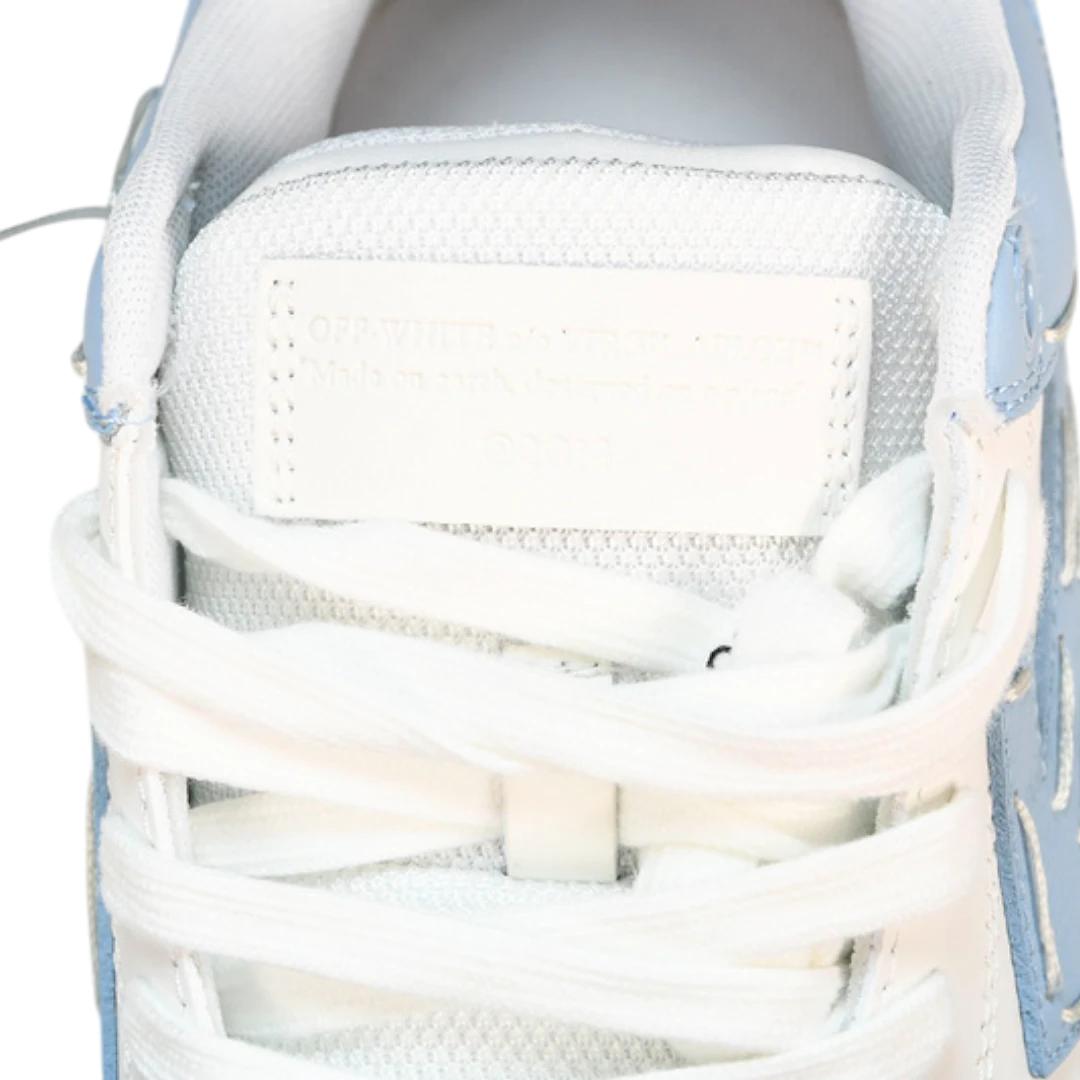 Off-White Out Of Office Low Top - Sartorial Stitch 'White Light Blue'