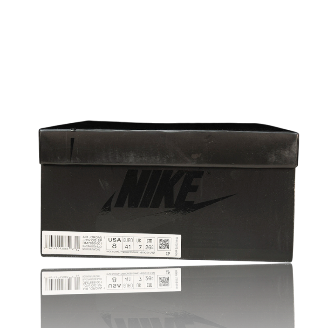 Travis Scott x AJ1 Low OG SP 'Black Phantom'