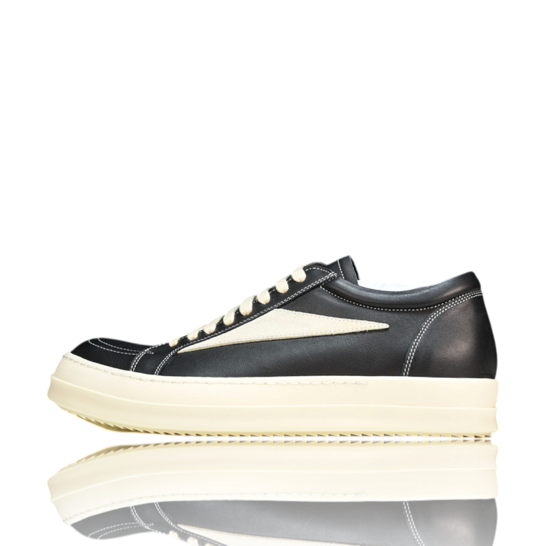 Rick Owens Vintage Sneaks 'Black Milk'