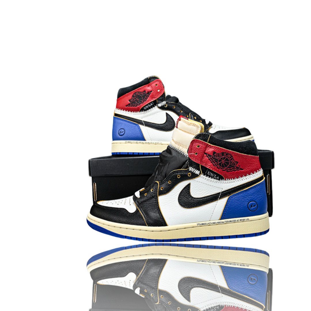 Fragment Design x Union LA x AJ1 Retro High 'Varsity Red Sport Royal'