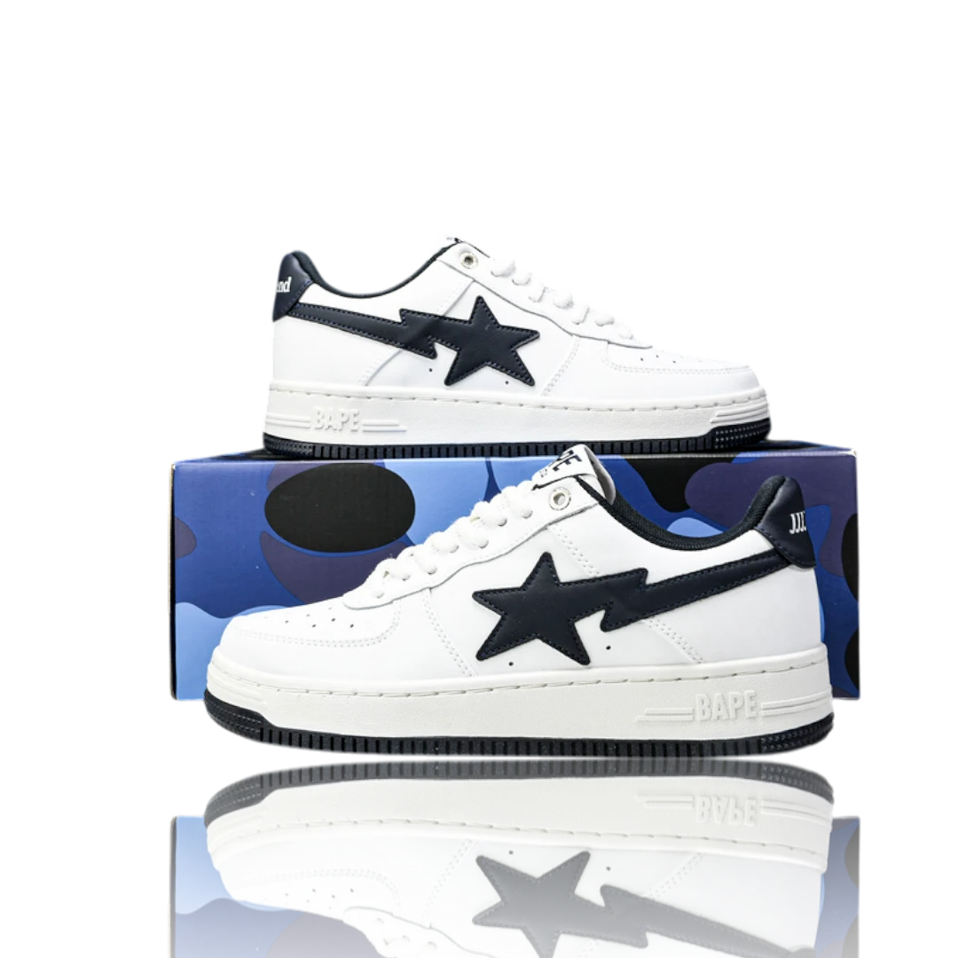 JJJJound x Bapesta 'White Navy'