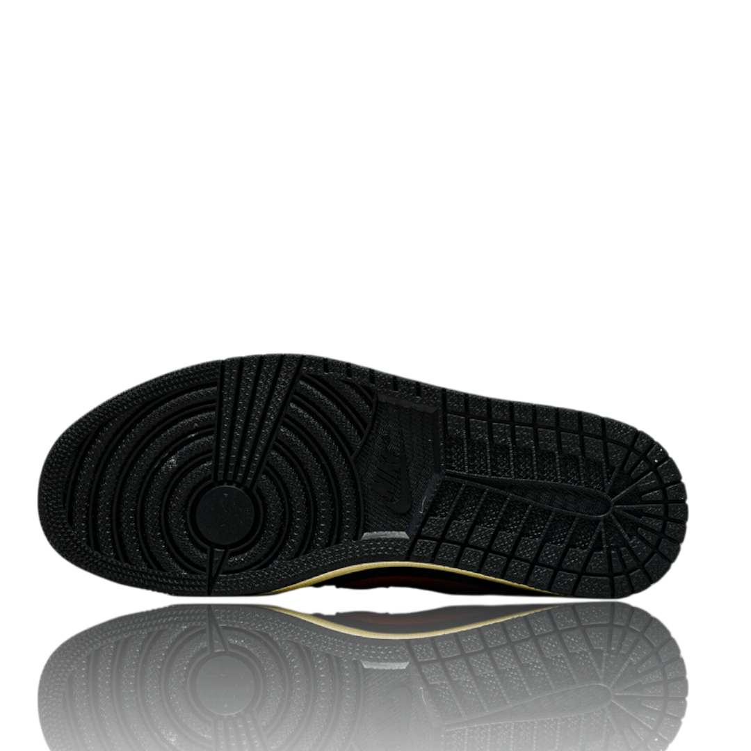 (CLEARANCE) (Unreleased) Travis Scott x AJ1 Retro Low 'Black Red'