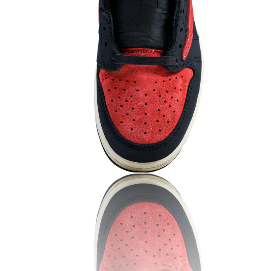 (CLEARANCE) (Unreleased) Travis Scott x AJ1 Retro Low 'Black Red'