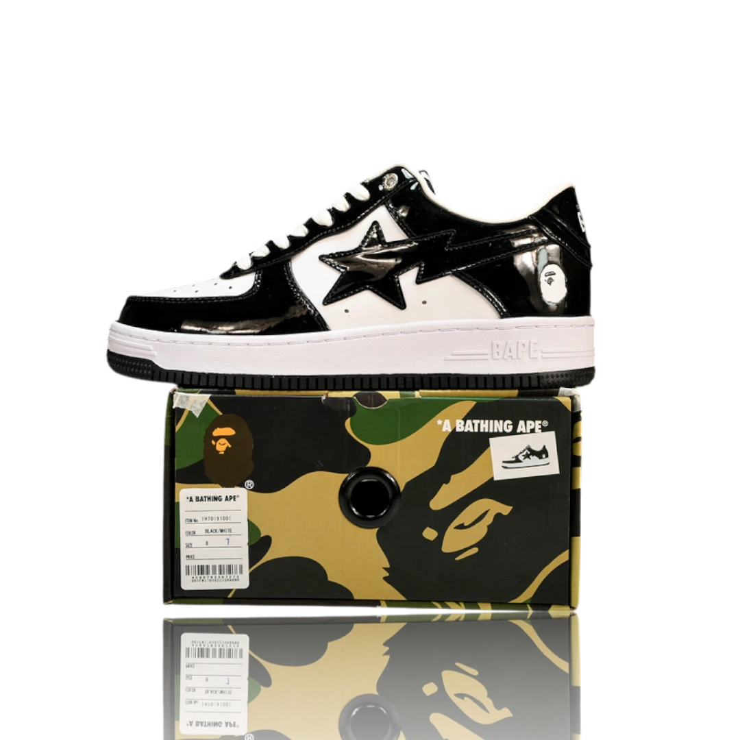 A Bathing Ape Bapesta 'Black'