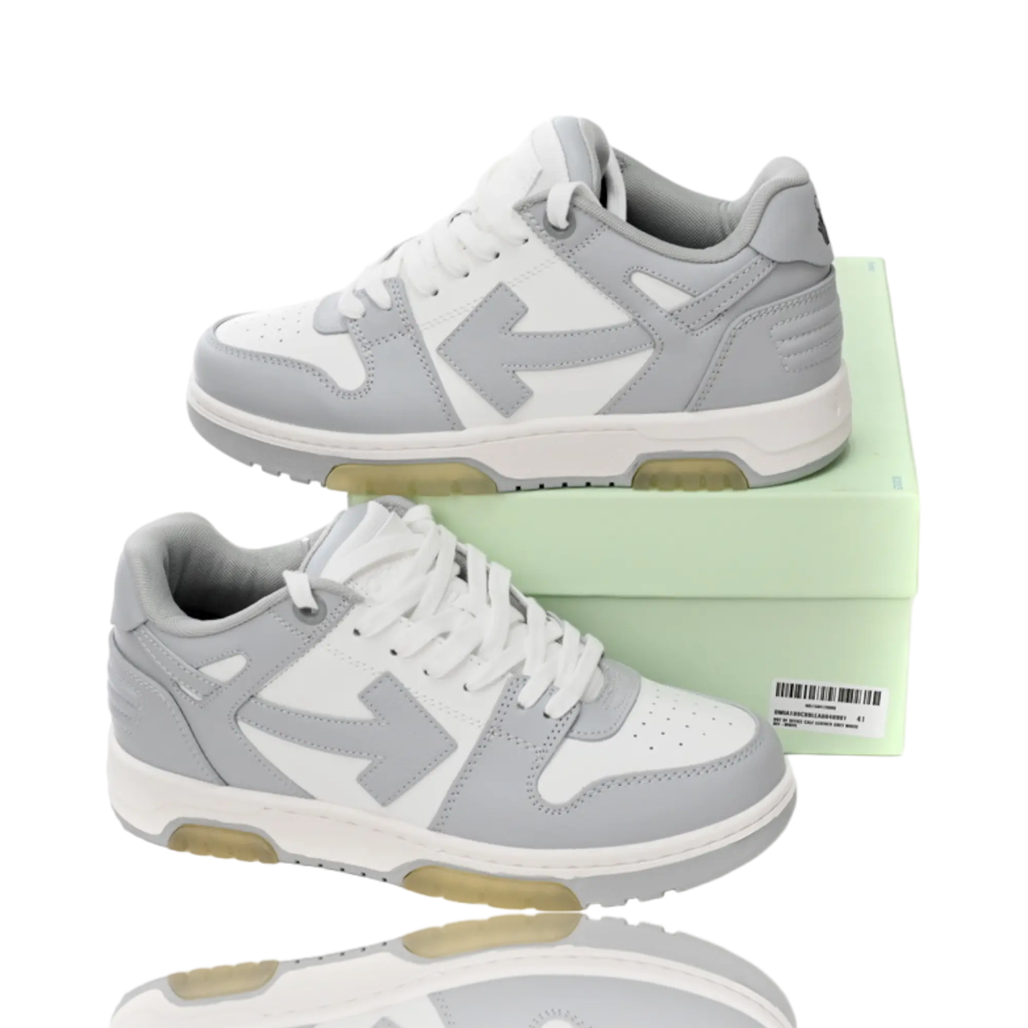 Off-White Out Of Office Low Top 'Grey White'