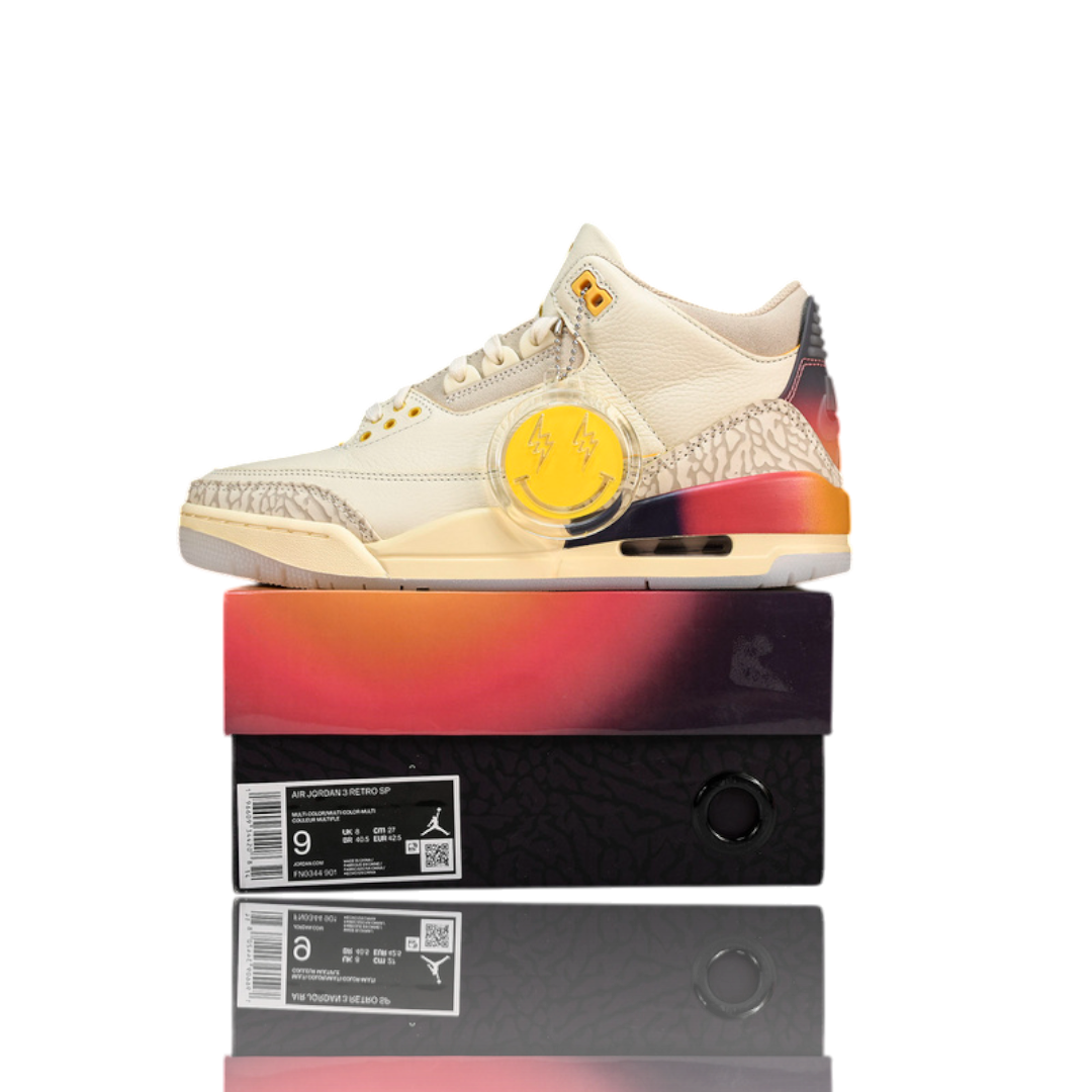 J Balvin x AJ3 Retro 'Medellín Sunset'