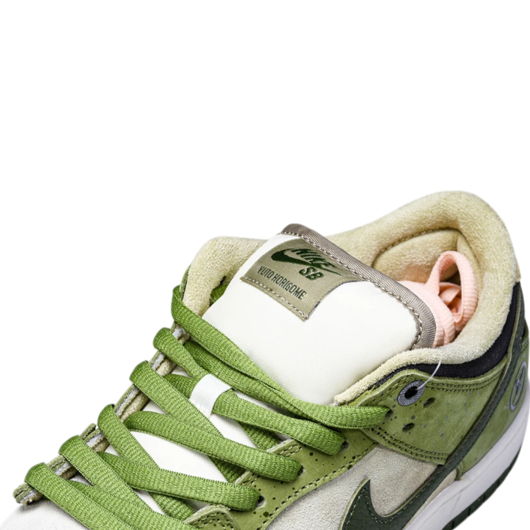 Yuto Horigome x SB Dnk Low 'Asparagus'