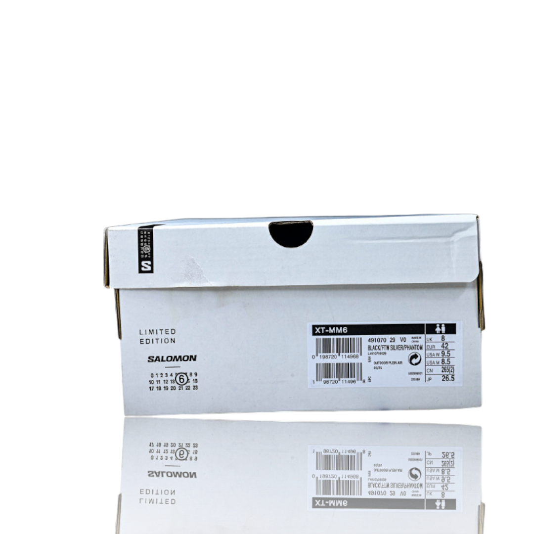 Salomon x Maison Margiela XT-MM6 'Black Silver'