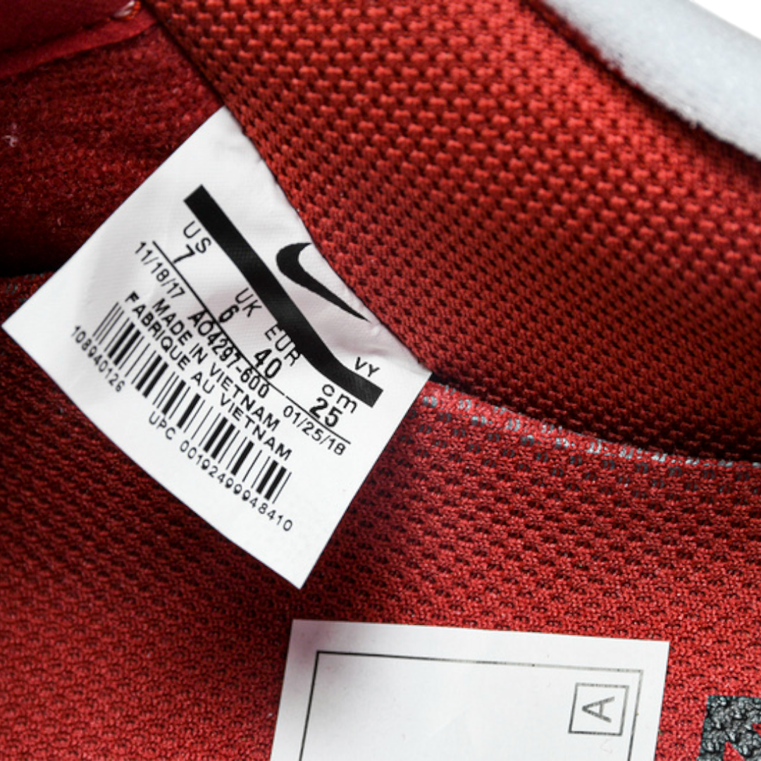 Off-White x AF1 'Red' (Unreleased)