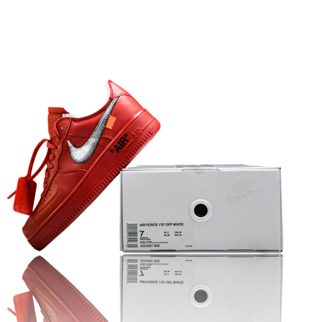 Off-White x AF1 'Red' (Unreleased)