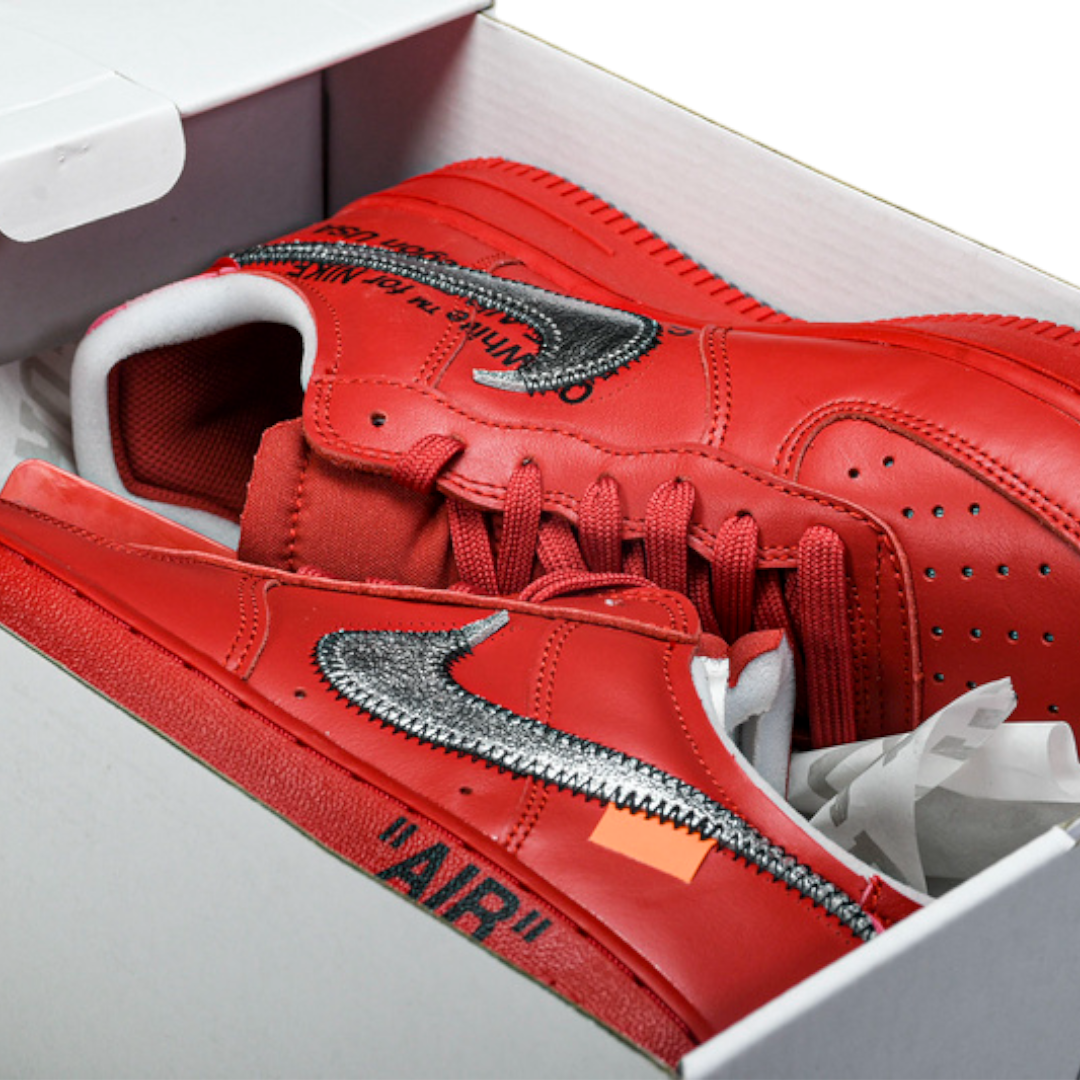 Off-White x AF1 'Red' (Unreleased)