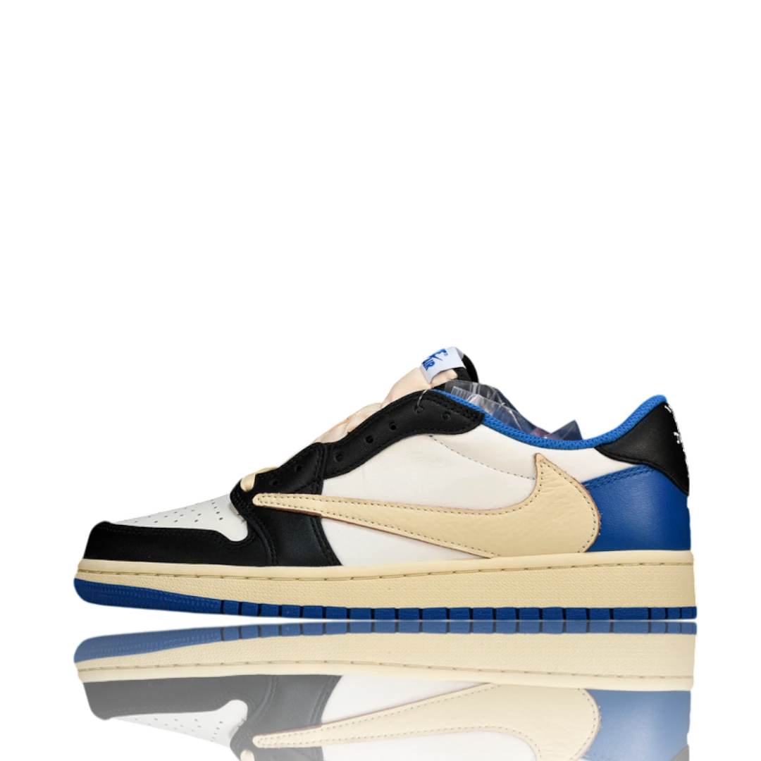 (CLEARANCE) Travis Scott x AJ1 Low OG Fragment ‘Military Blue’
