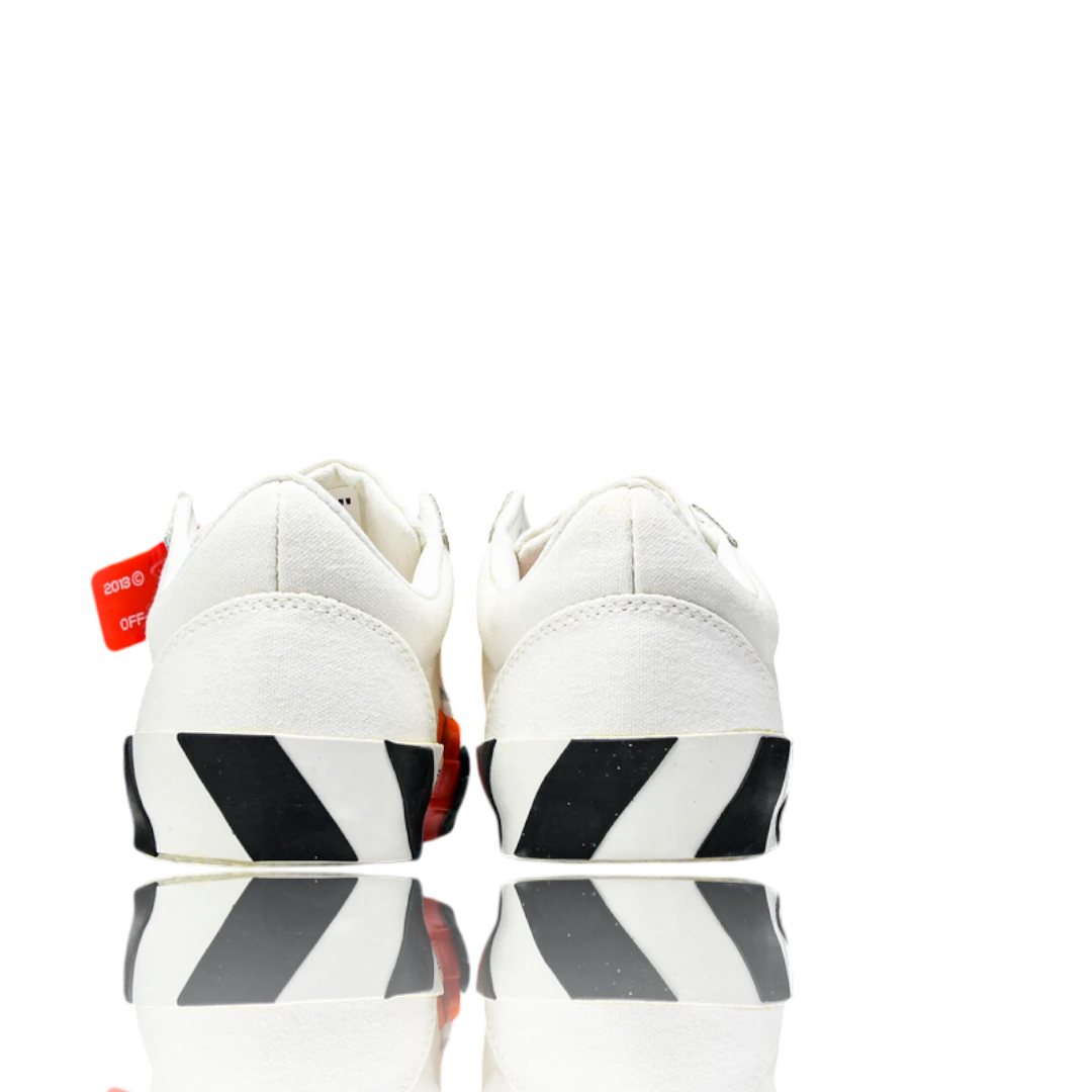 Off-White Vulc Low 'White' (‘C 2018)  Old Stripes