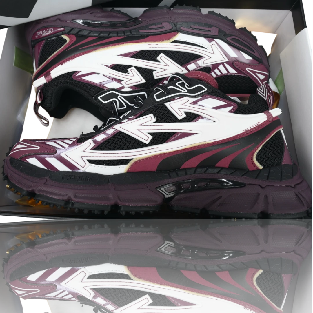 Off-White Be Right back 'Black Purple'