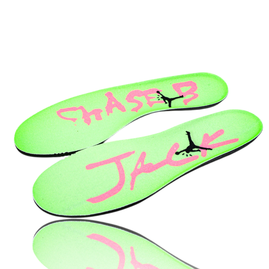 Travis Scott x Chase B Jumpmn Jack TR 'Black Night Silver'