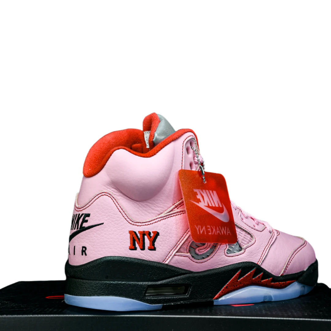 AJ5 Retro Awake NY 'Boro – Arctic Pink'