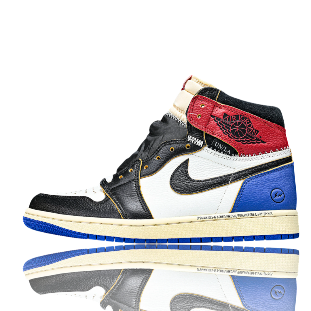 Fragment Design x Union LA x AJ1 Retro High 'Varsity Red Sport Royal'