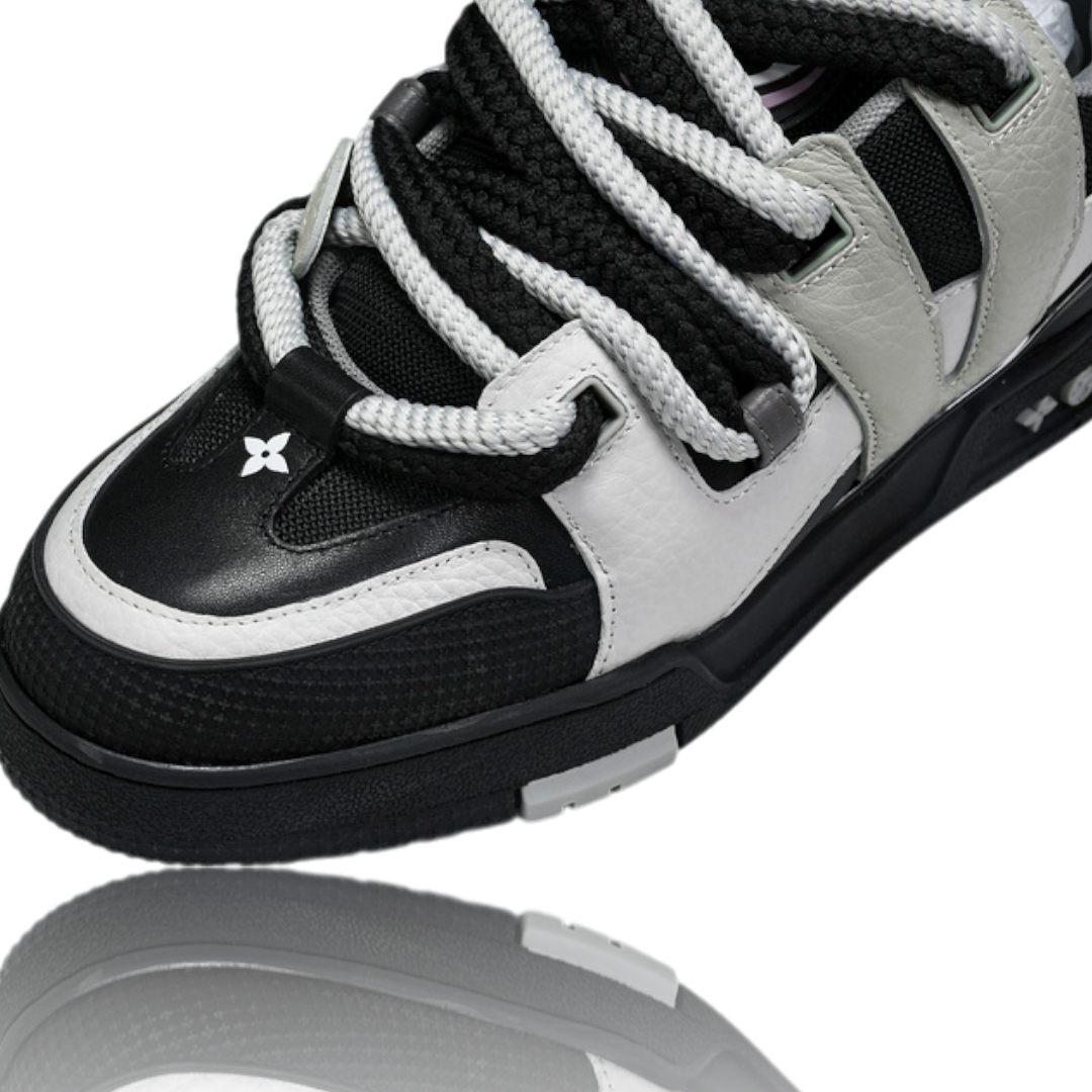 Louis Vuittоп Skate Sneakers by KidSuper 'Black White'